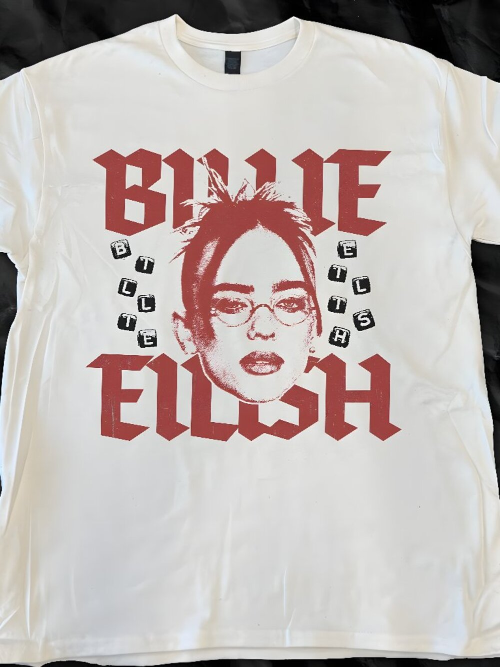 Billie eilish-INSPIRED TEE White printed T-shirt for both men and women